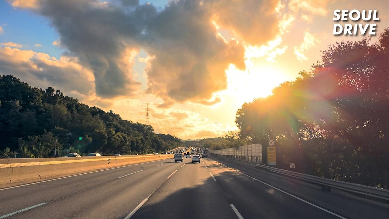 Lo-fi Chill Jazz Drive: Seoul to Gyeongju — Korea’s First Expressway 4K