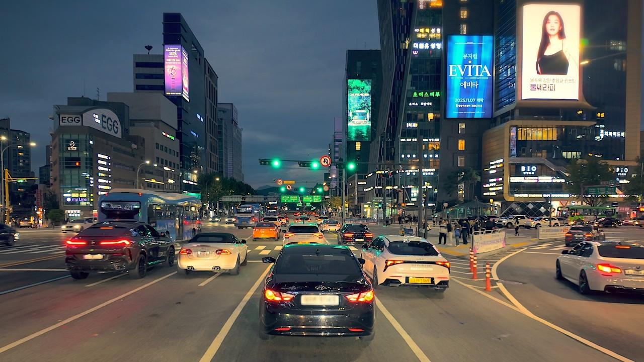 Lo-fi Chill Jazz Seoul Flow: Evening Journey through Old Seoul 4K