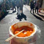 Teokbokki a Myeon Dong