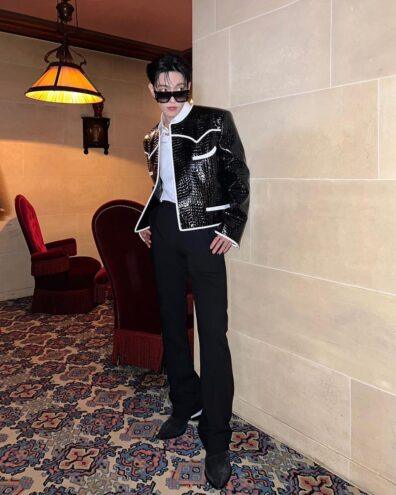 Hongjoong ATEEZ - SS' 24 Men Balmain