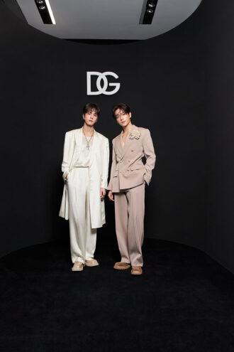Younghoon e Hyunjae dei TheBoyz Sfilata