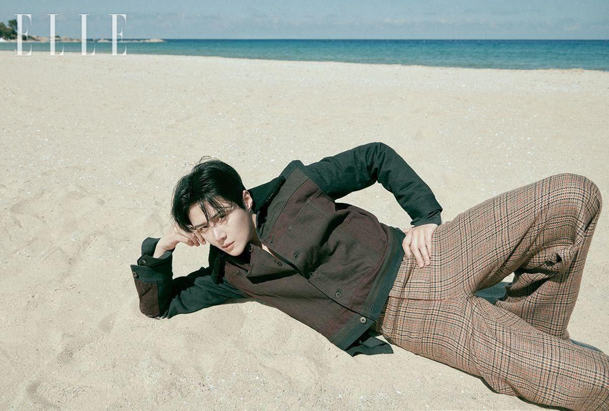 Kim Seon Ho per Elle Korea in Loewe | Credits to the owner