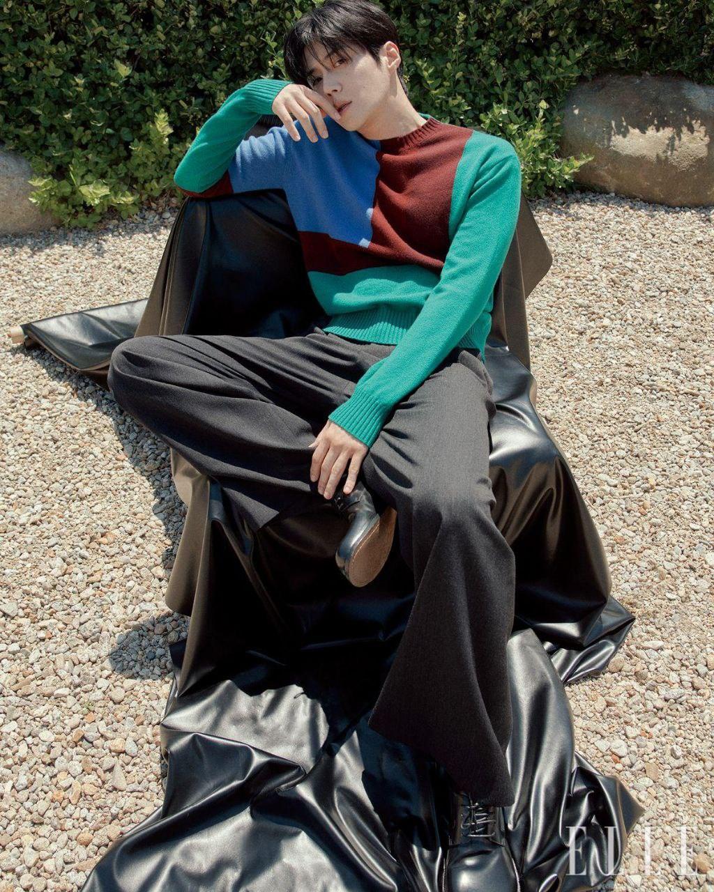 Kim Seon Ho per Elle Korea in Loewe | Credits to the owner