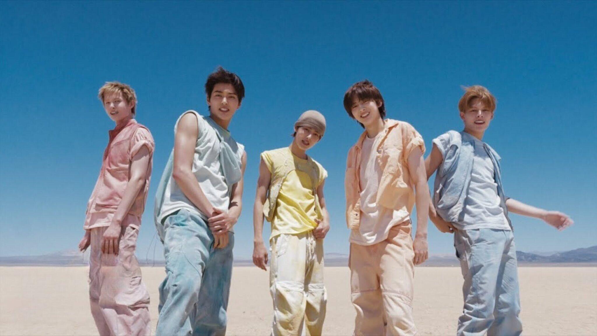 I CORTIS nel MV di What You Want | Courtesy Big Hit Music