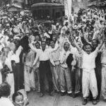 Coreani festeggiano la loro liberazione, 1945 | Fonte Wikipedia