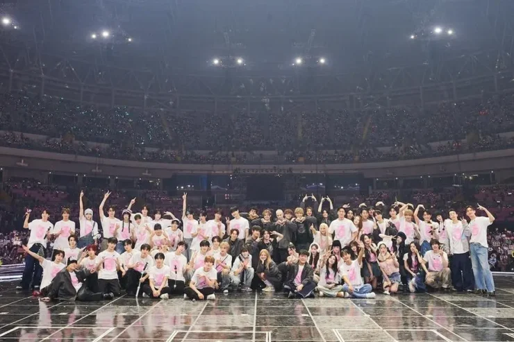 Alcuni degli artisti di SM Entertainment | Credits SM Entertainment