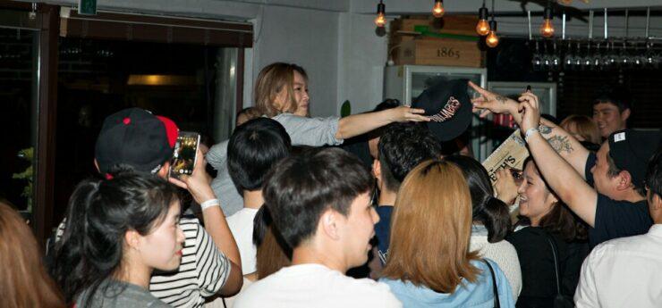 I party "The Vibes" che Shirosky organizza a Seoul