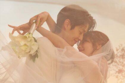 Choi Woo-shik e Jung So-min nella locandina di "Would You Marry Me"