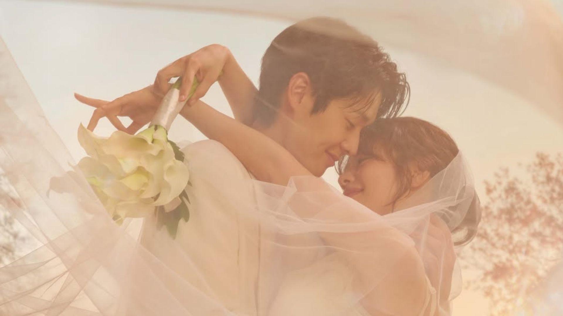 Choi Woo-shik e Jung So-min nella locandina di "Would You Marry Me"
