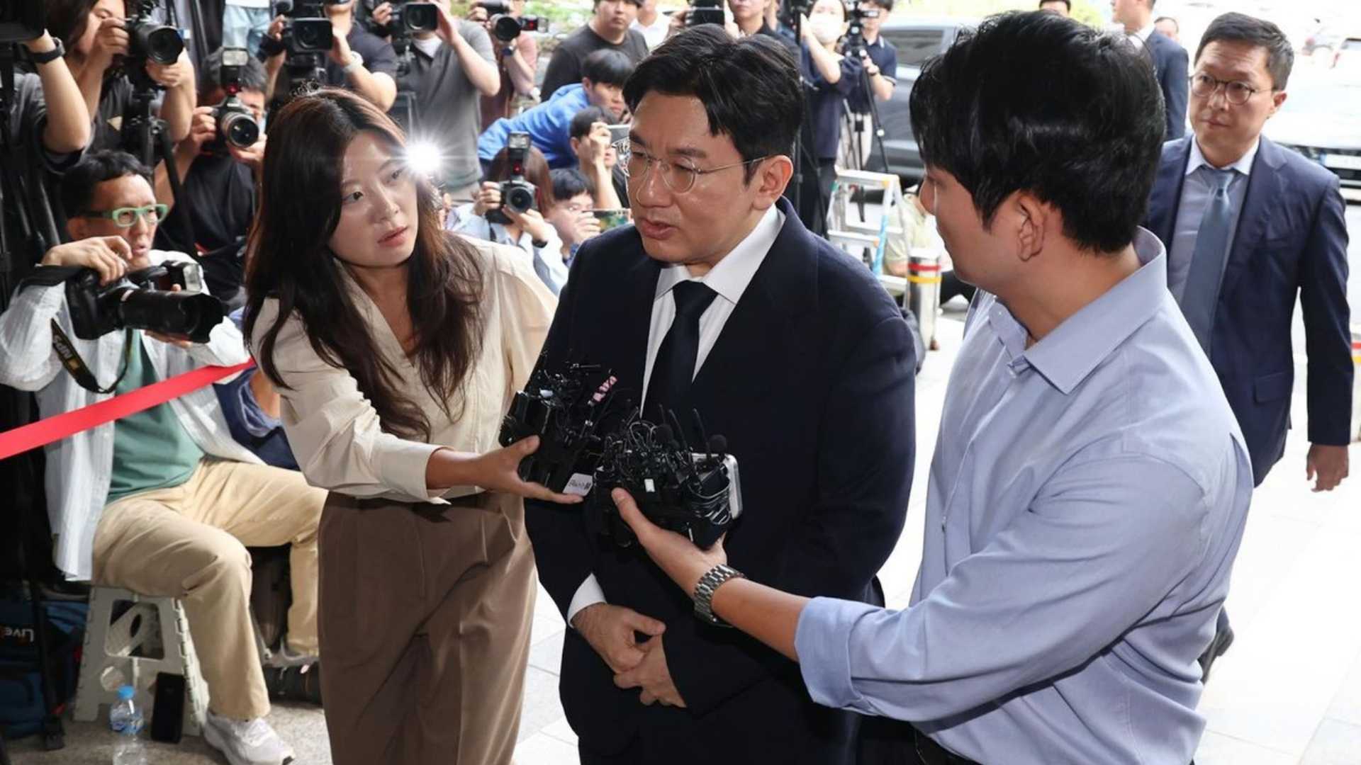 Il Presidente di Hybe, Bang Si-hyuk