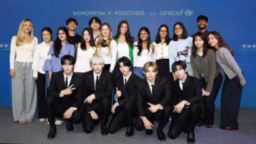 I TOMORROW x TOGETHER per UNICEF