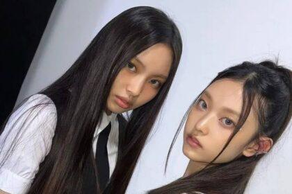 Haerin e Hyein | Credits ADOR