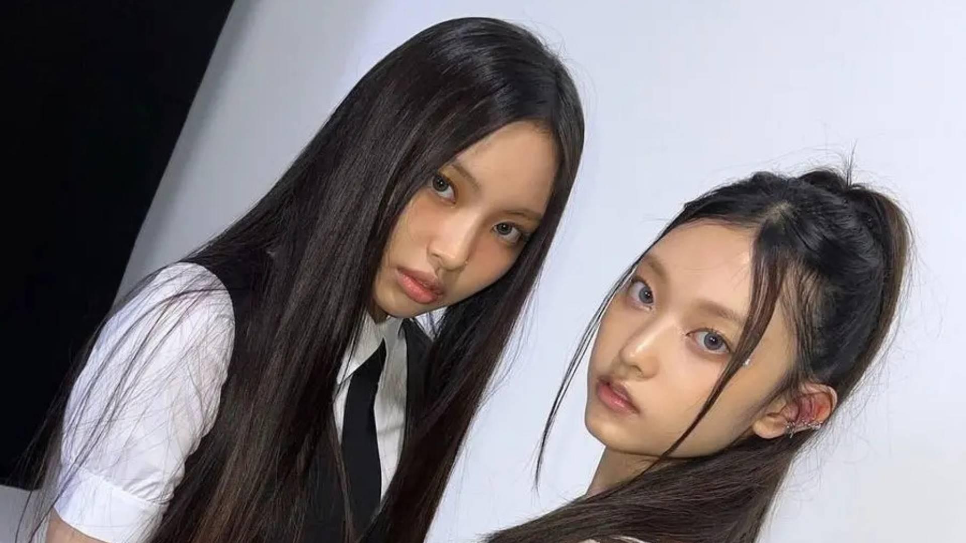 Haerin e Hyein | Credits ADOR