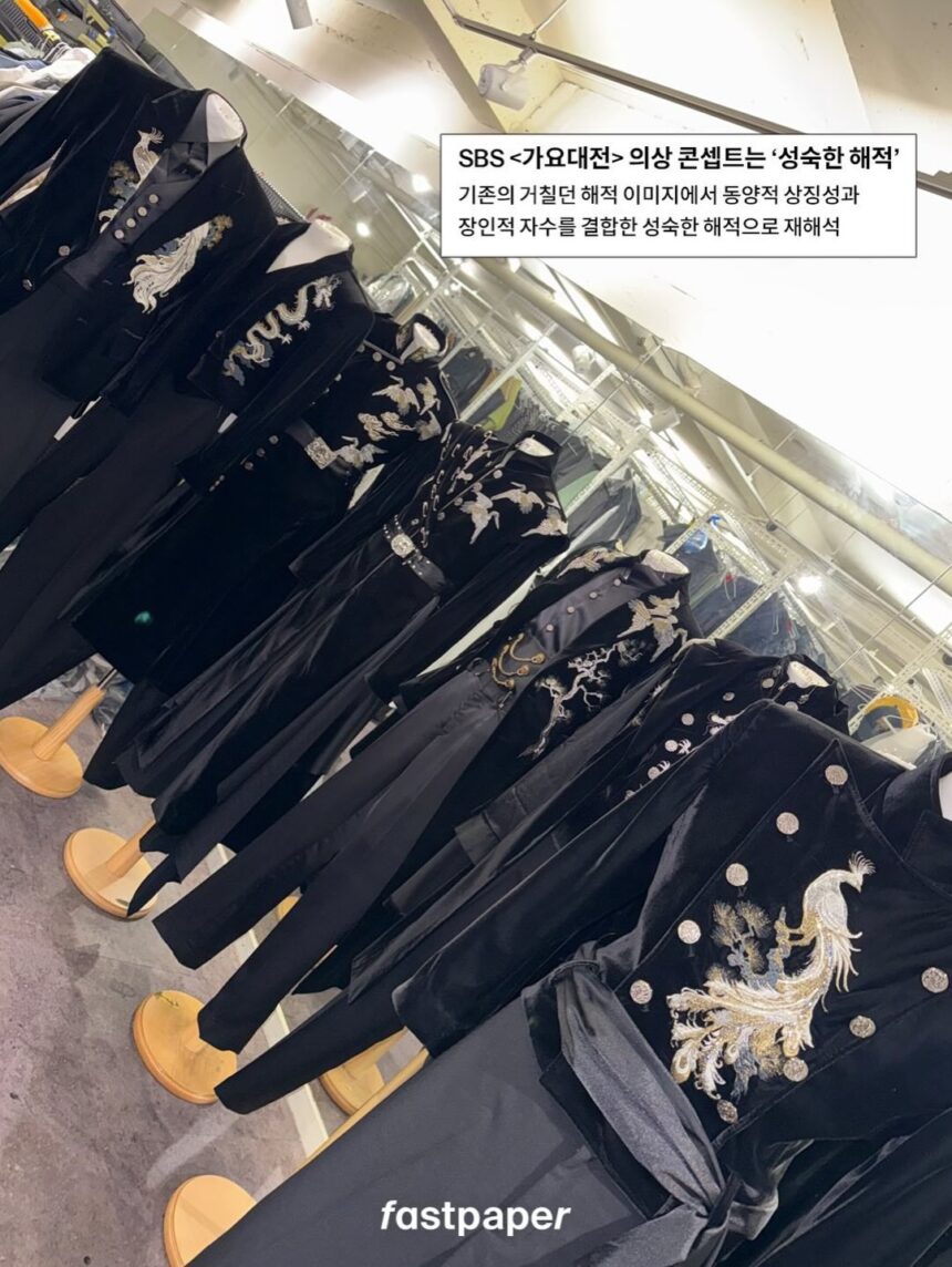 Costumi indossati dagli ATEEZ – Credits to FastPaper Magazine