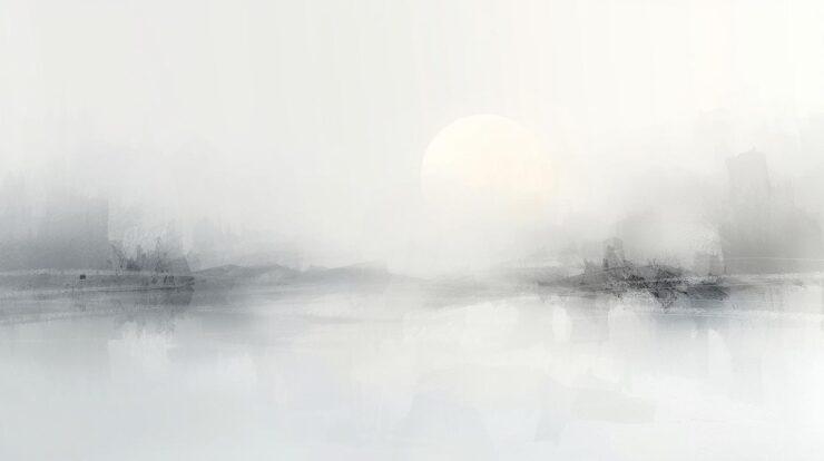 Il bianco come oggetto.
