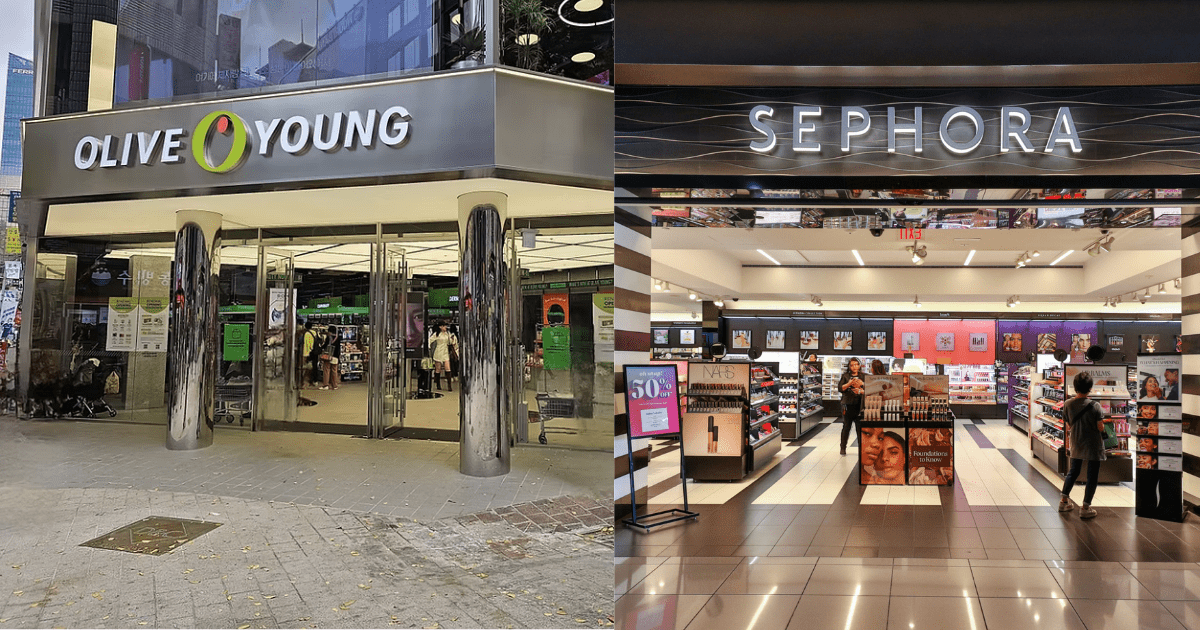 Olive Young e Sephora