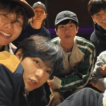 I BTS durante una live su Weverse