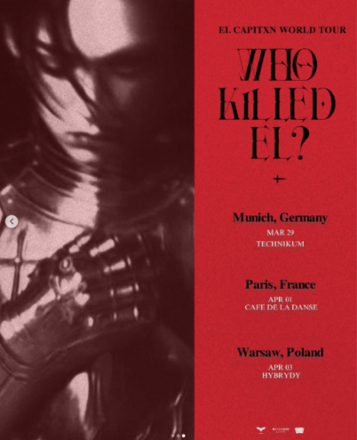 Euro Tour Dates