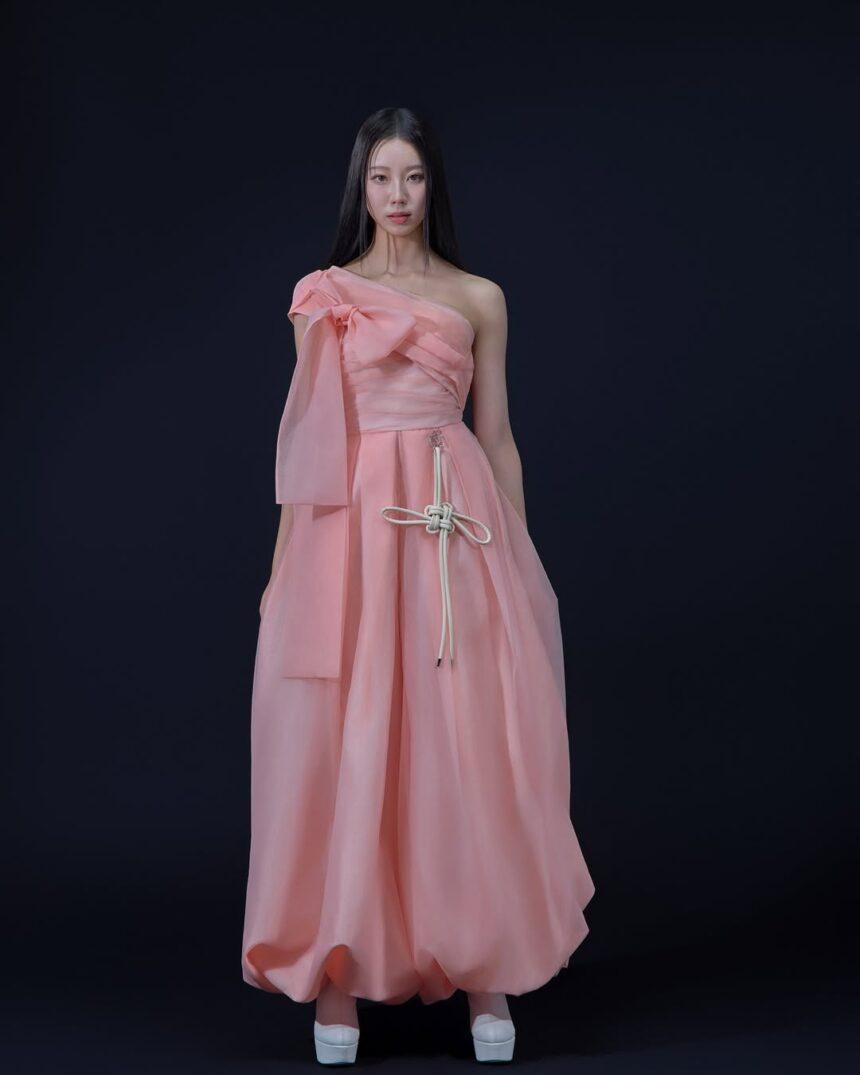Malgun One-shoulder Dress - Credits to SHEEN:SEOUL