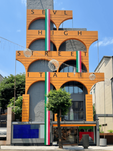 Il palazzo dedicato ad High Street Italia, a Seoul