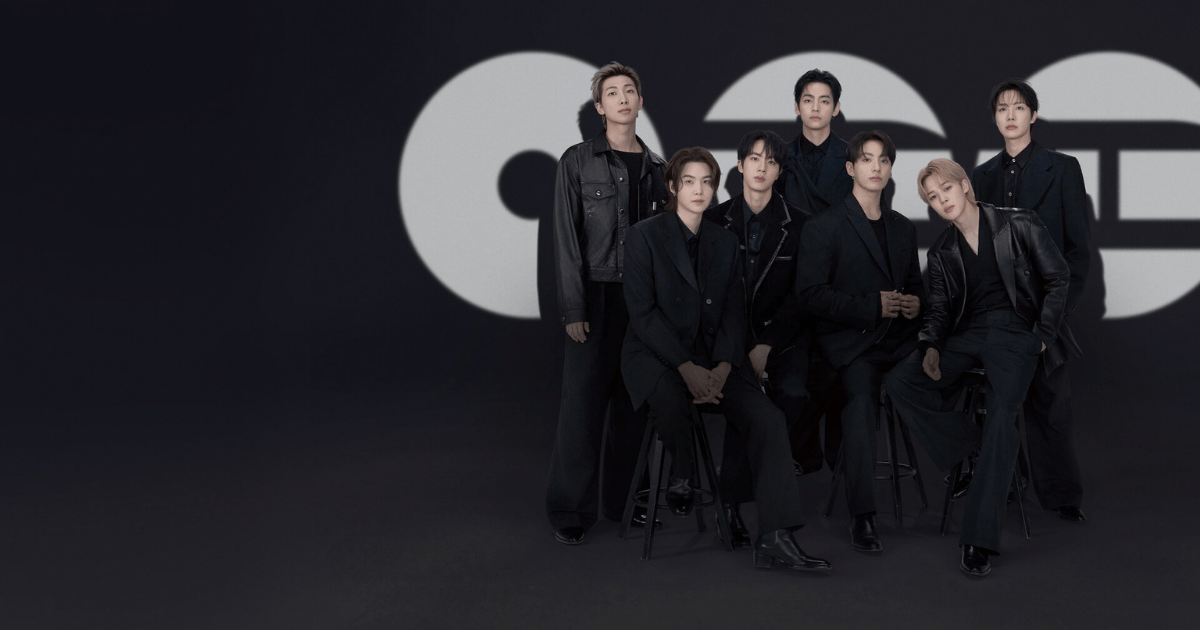 i BTS nella copertina del documentario che andrà in onda su Netflix il 27 marzo 2026