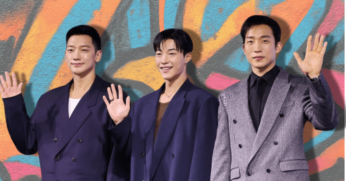 I tre protagonisti della seconda stagione Rain, Woo Do-hwan e Lee Sang-yi. L'immagine origiane è di The Korea Times