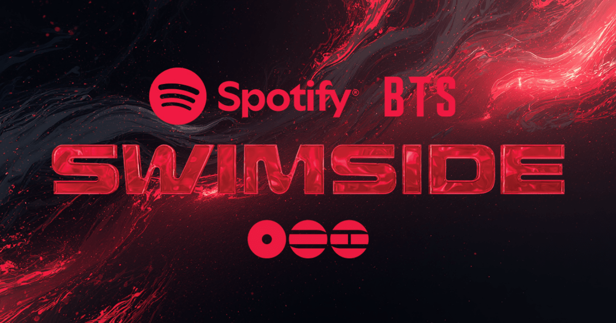 Spotify x BTS = SWIMSCAPE