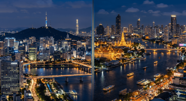 Seoul e Bangkok, le capitali dell'intrattenimento asiatico