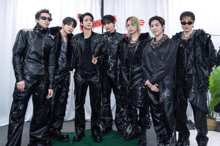 I BTS dopo la prima tappa del loro ARIRANG Tour, a Goyang (Credits Big Hit Music)