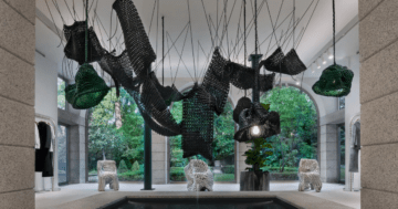 Kwangho Lee, Lightful, Bottega Veneta Flagship Store, Milano, 2026 (Courtesy Bottega Veneta