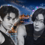 A sx Phuwin, attore e cantante thailandese - a dx Wonbin, membro del gruppo coreano RIIZE