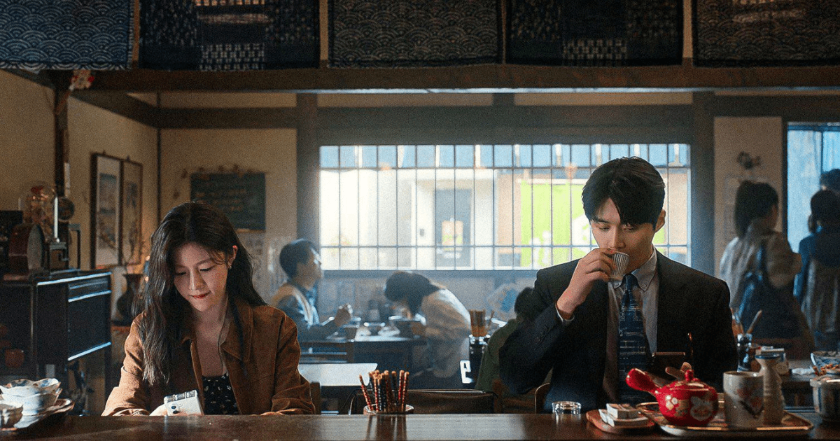Un frame tratto dal k-drama "Come si dice amore" (Netflix)