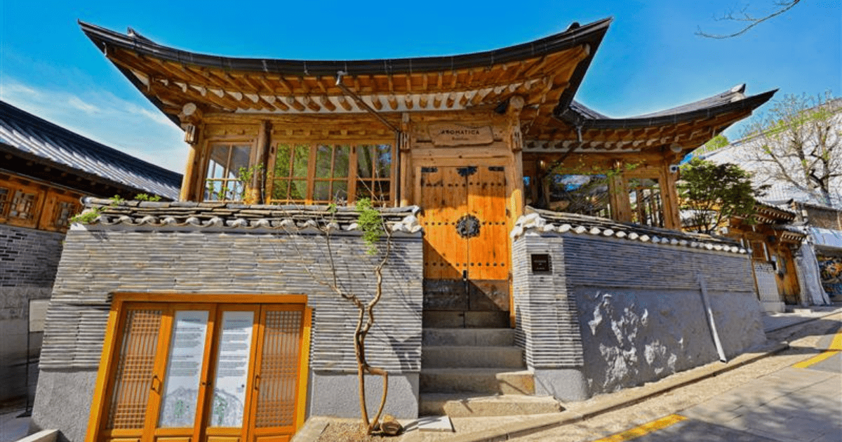 Il nuovo flagship store di AROMATICA a Bukchon