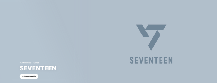 Seventeen Weverse profile