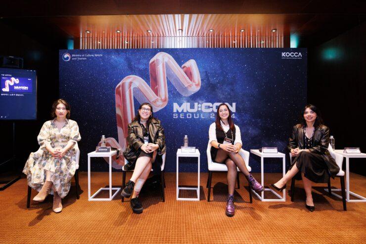 Carolina Steinert during Mu:Con 2022 in Seoul