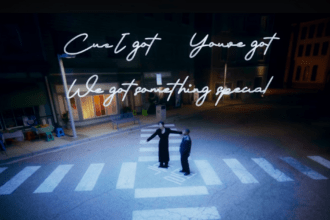 Uno screen del lyric video di Something Special