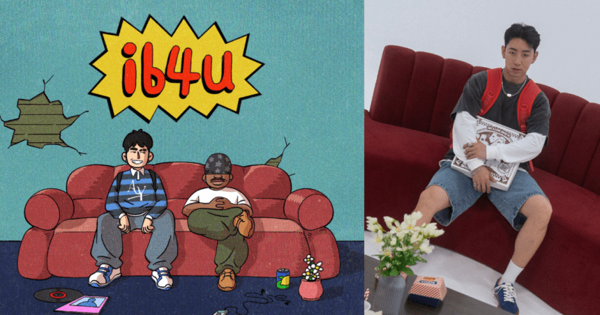 L'artwork di IB4U in stile Beavis and Butt-Head e Aaron Young