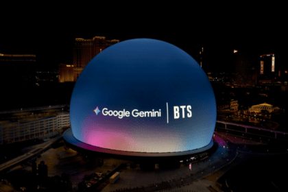 La Sphere di Las Vegas, i BTS e Google GEMINI (Fonte: sedaily.com)