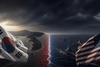 Corea vs USA (Immagine creata con l'ausilio di AI)