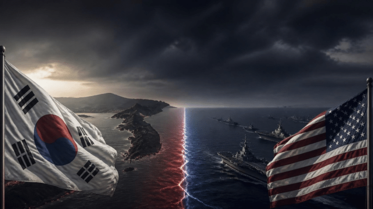 Corea vs USA (Immagine creata con l'ausilio di AI)